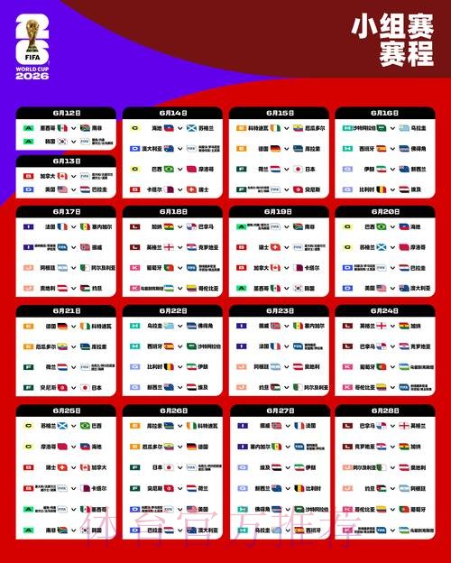 世界杯小组赛赛程靠谱吗 世界杯小组赛赛程靠谱吗